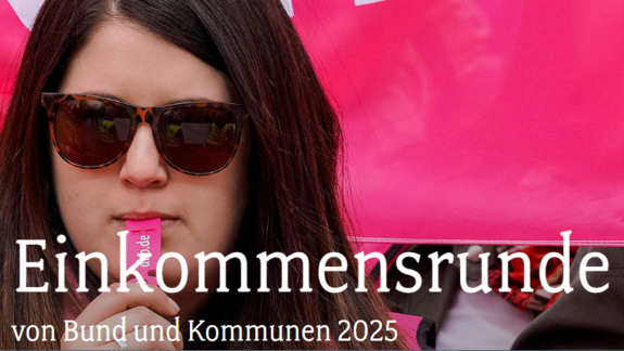 Einkommensrunde von Bund und Kommunen 2025