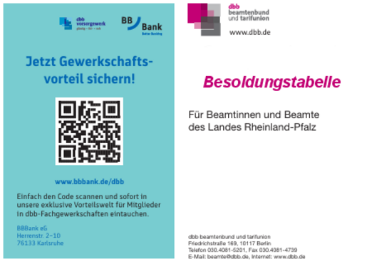 Bild: Besoldungstabelle